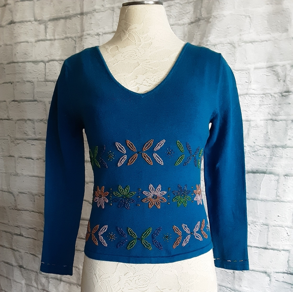 Royal Blue Top